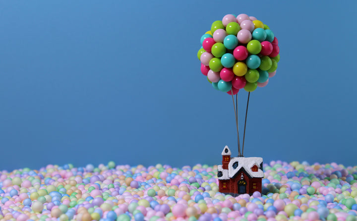 100Pcs Push Pin Balloon House Desk Decor Organizers