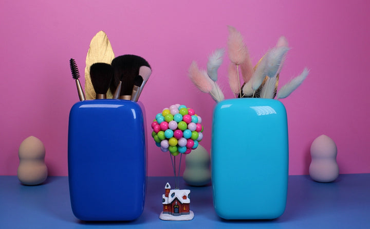 Mini Fridge Shaped Pen Holder