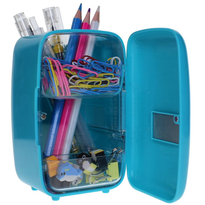 Mini Fridge Shaped Pen Holder