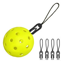 Pikii - The World's First Pickleball Balls Buckle Holder - Funny Gifts Accessories Bag Charm Keychain for Women Men Fans