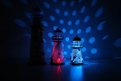 Color Changing LED Lantern Lighthouse Night Light