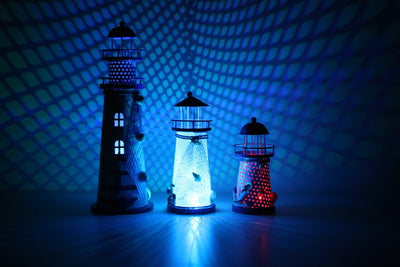 Color Changing LED Lantern Lighthouse Night Light