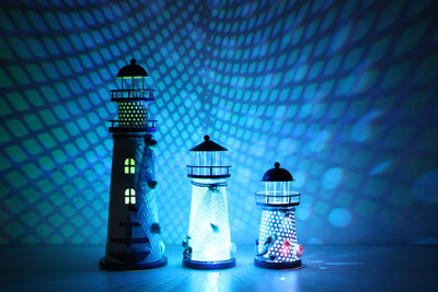 Color Changing LED Lantern Lighthouse Night Light