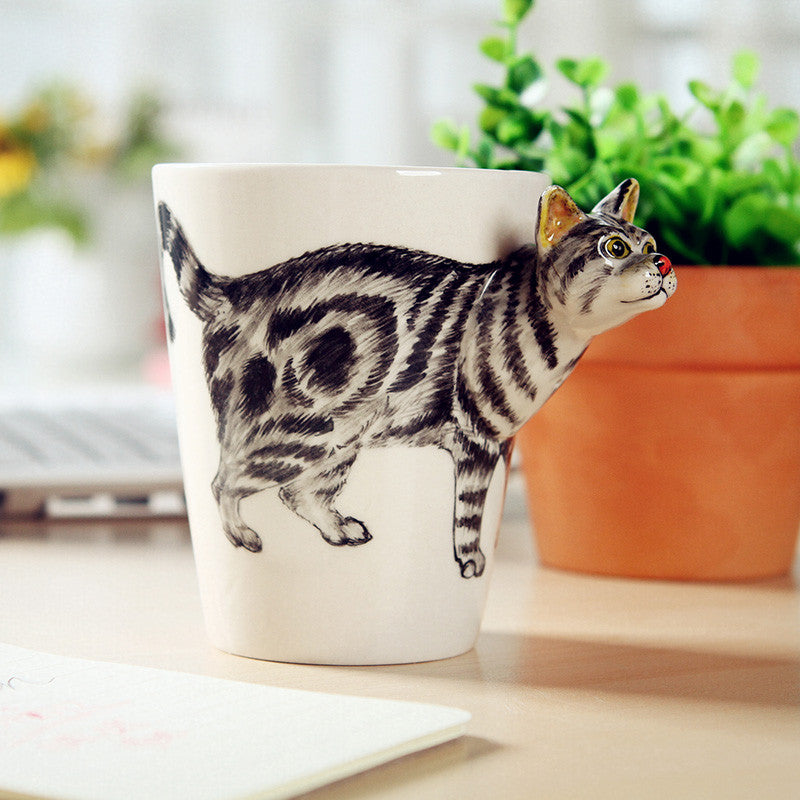 3D Animal Ceramic Cup