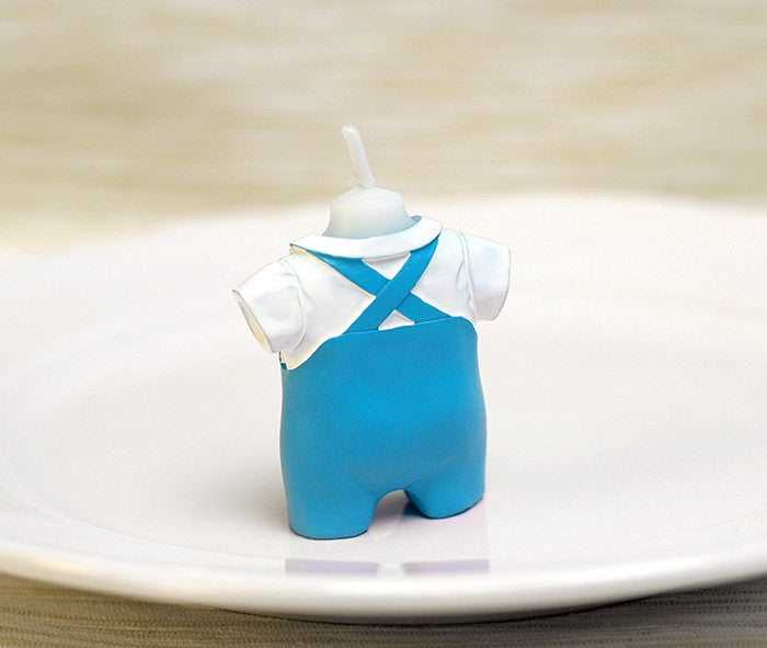Baby Clothes Shaped Birthday Candle