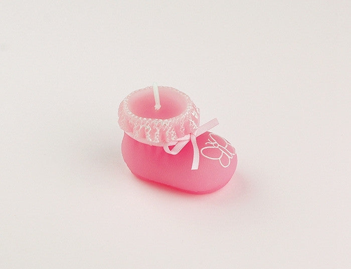 Baby Shoes Shaped Birthday Candle