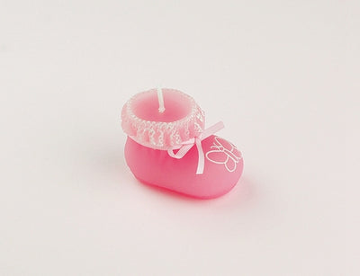 Baby Shoes Shaped Birthday Candle