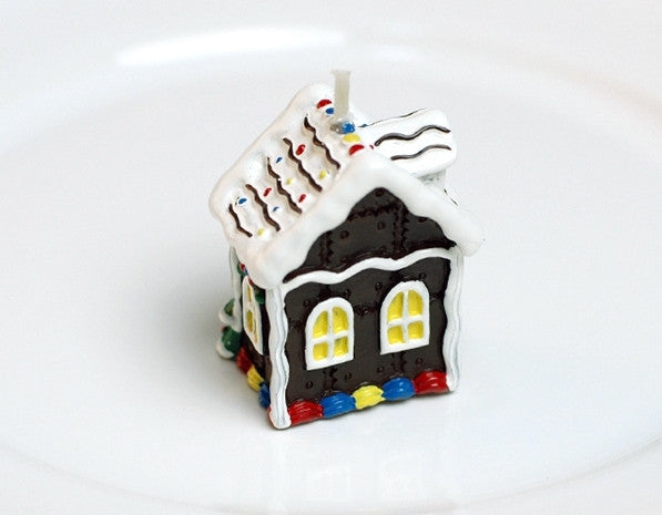 Biscuit House Shaped Birthday Candle