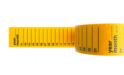 Calendar Memo Tape