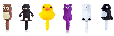 Cartoon Earphone Jack Ear Cap