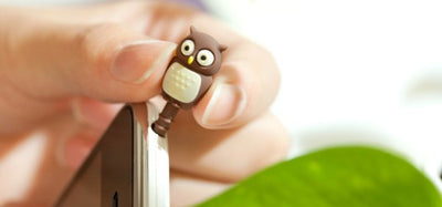 Cartoon Earphone Jack Ear Cap