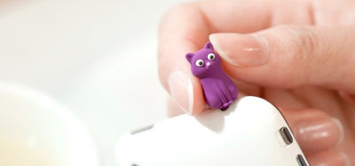 Cartoon Earphone Jack Ear Cap