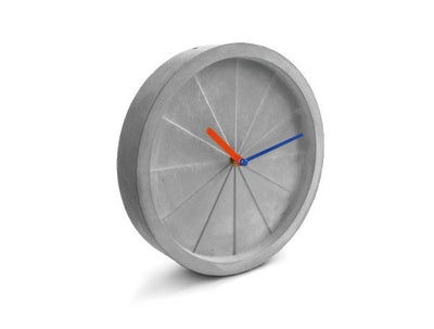 Circular Shape Concrete Wall Clock