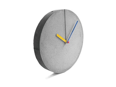 Circular Shape Concrete Wall Clock