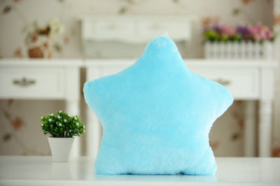 Colorful Lucky Star Glow Pillow