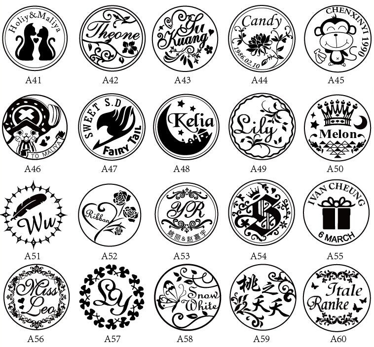 Custom Wax Seals