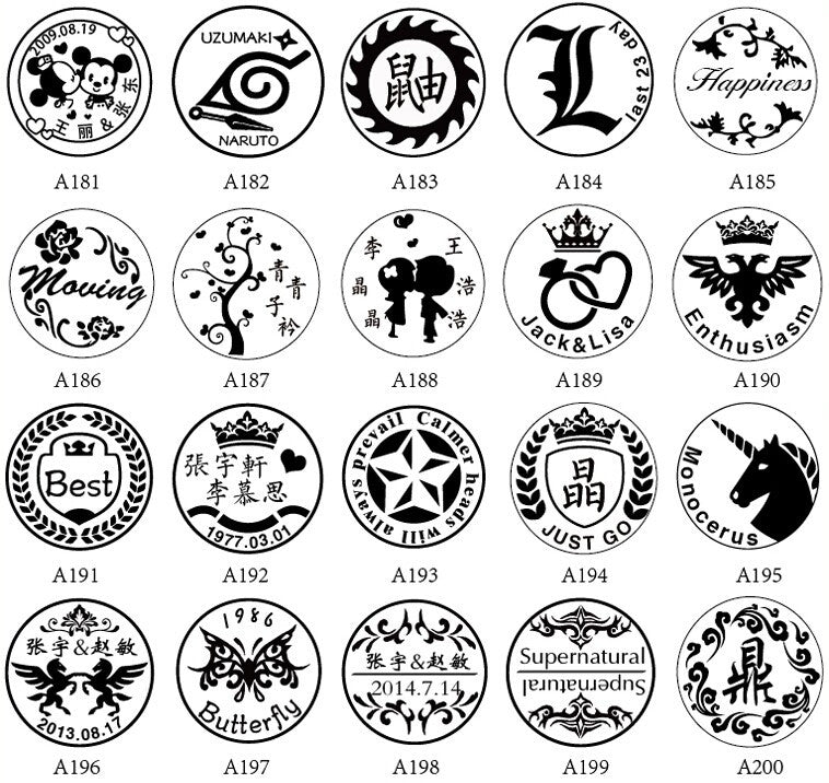 Custom Wax Seals