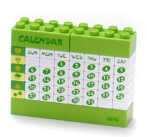 DIY Lego Puzzle Calendar