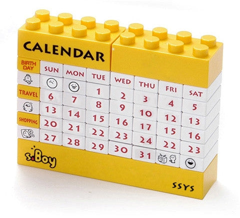 DIY Lego Puzzle Calendar