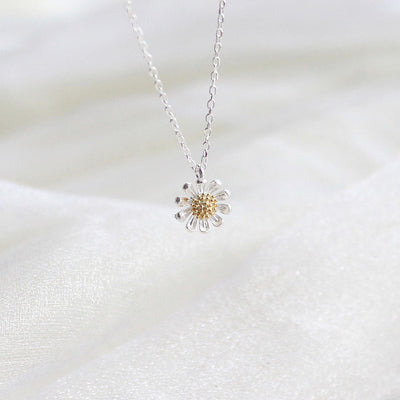 Daisy Gold Plating Bud Necklace