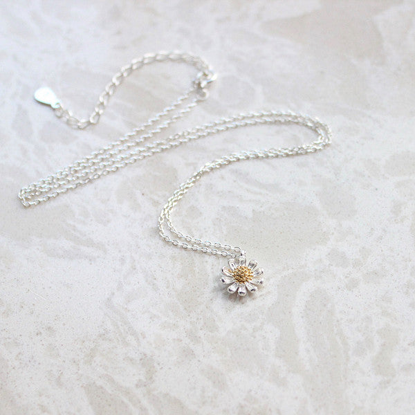 Daisy Gold Plating Bud Necklace