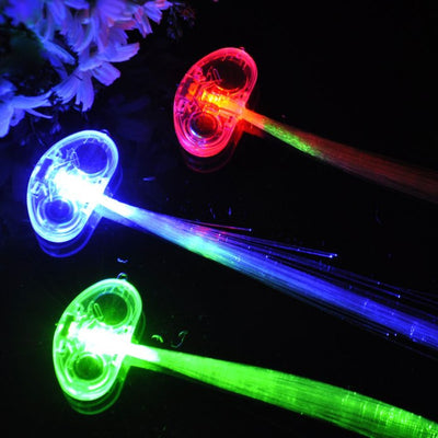 Flash Optical Fiber Braids