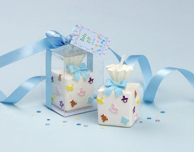 Gift Box Shaped Birthday Candle