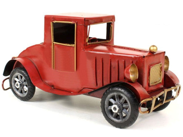 Handmade Antique Tin Model Car-1929 Ford Model A