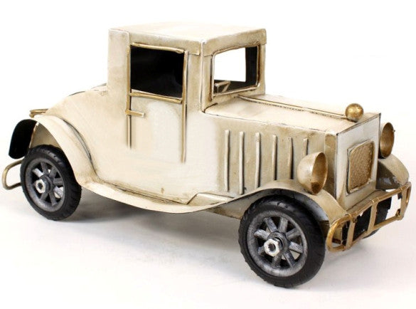 Handmade Antique Tin Model Car-1929 Ford Model A