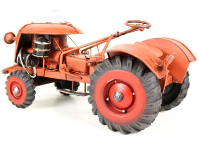 Handmade Antique Tin Model Car-50S Tractor
