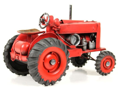 Handmade Antique Tin Model Car-60S Tractor
