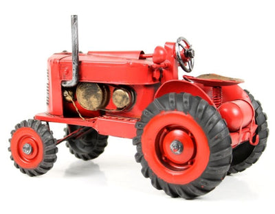 Handmade Antique Tin Model Car-60S Tractor