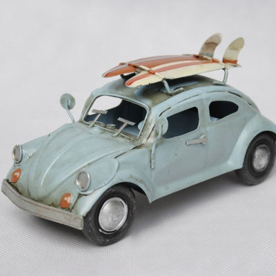 Handmade Antique Tin Model Car-Beetle