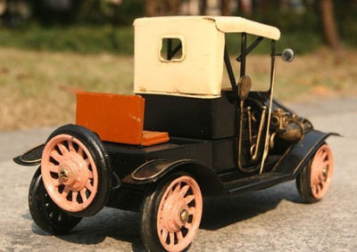 Handmade Antique Tin Model Car-Ford Model T