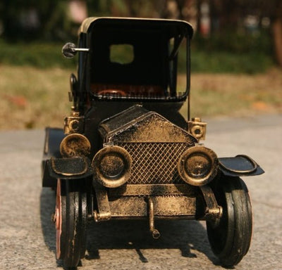 Handmade Antique Tin Model Car-Ford Model T