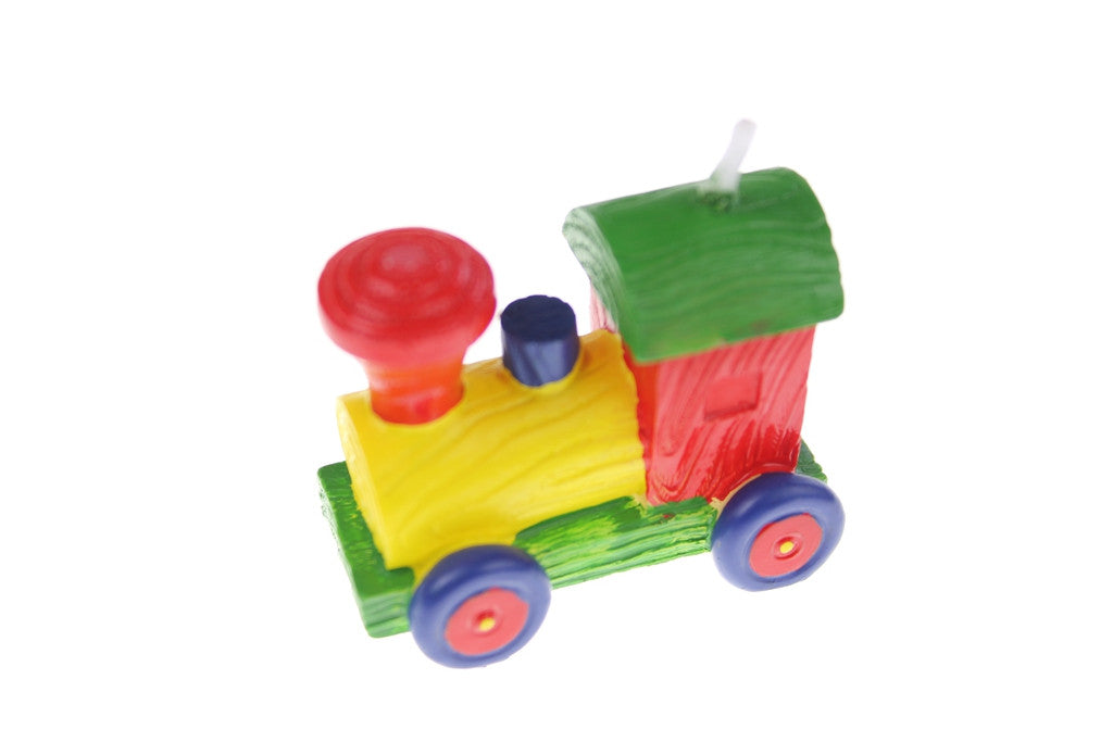Train Shaped Birthday Candle