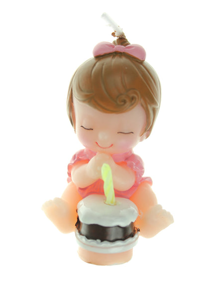 Boy Girl Baby Shaped Birthday Candles