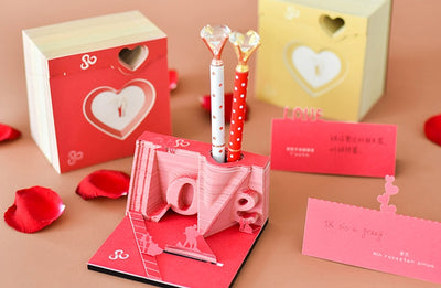 3D Paper Art Notepad-Best Funny Office Going Away Gifts Ideas For Boss Coworker