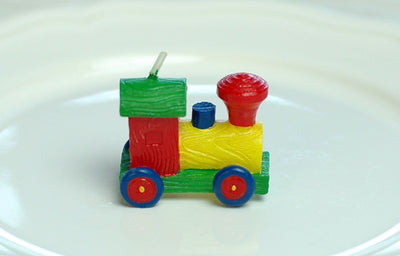 Train Shaped Birthday Candle