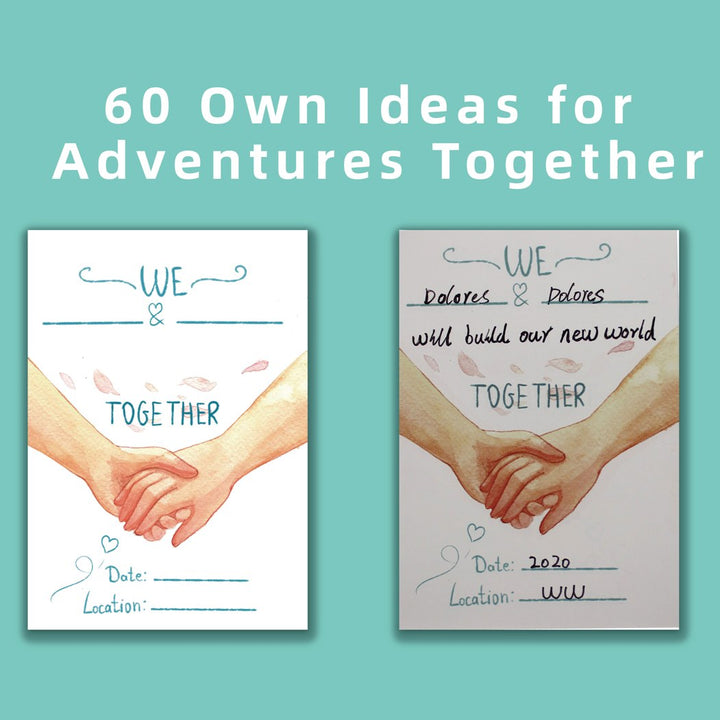 100 Things for Couples to Do Together - A Funny Relationship Game and Date Ideas for Love Journal