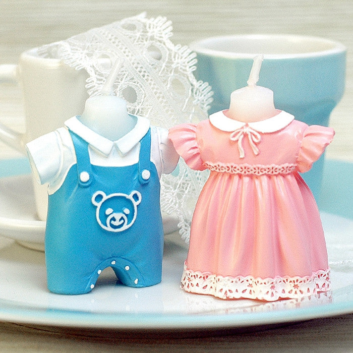 Baby Clothes Shaped Birthday Candle