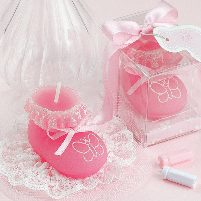 Baby Shoes Shaped Birthday Candle