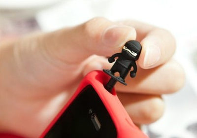 Cartoon Earphone Jack Ear Cap