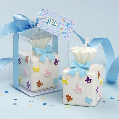 Gift Box Shaped Birthday Candle