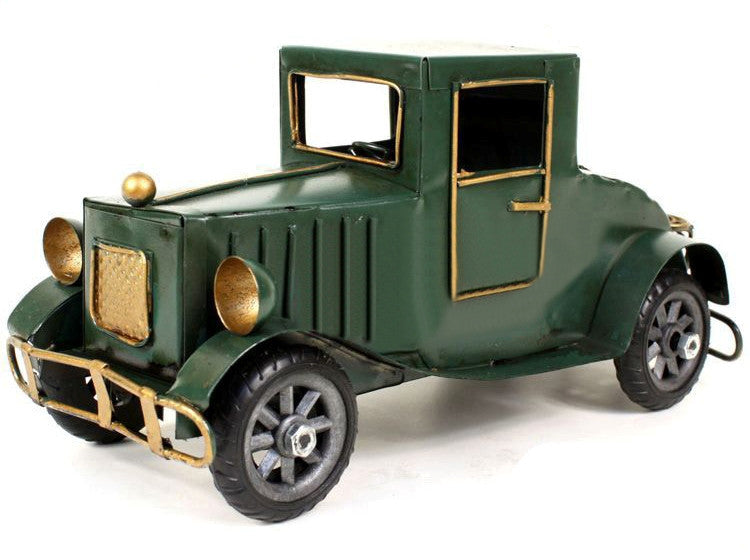 Handmade Antique Tin Model Car-1929 Ford Model A