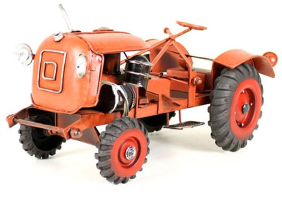 Handmade Antique Tin Model Car-50S Tractor