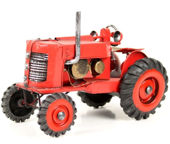 Handmade Antique Tin Model Car-60S Tractor