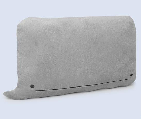 iPhone Whale Emoticon Throw Pillow