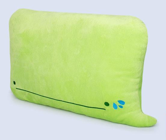 iPhone Whale Emoticon Throw Pillow
