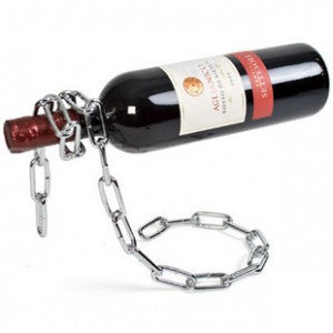 Magic Iron Chain Wine Bottle Holder
